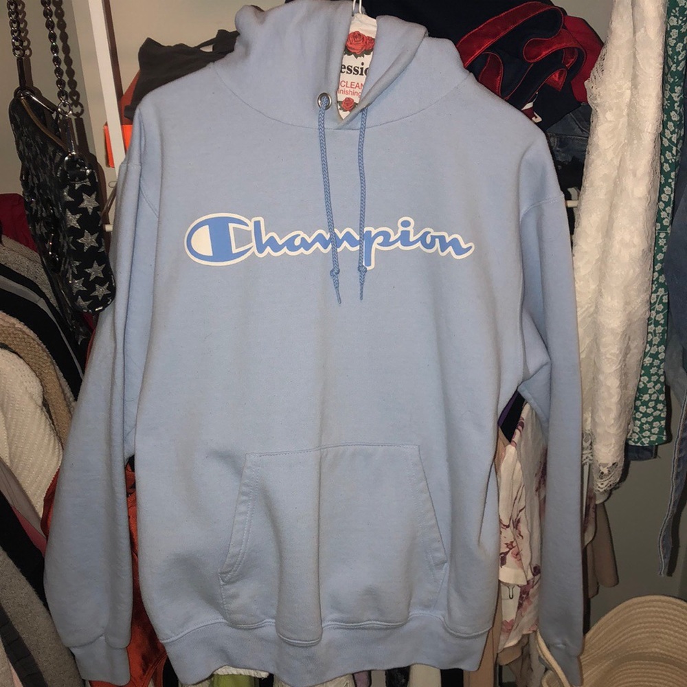 Light Blue Champagne Hoodie